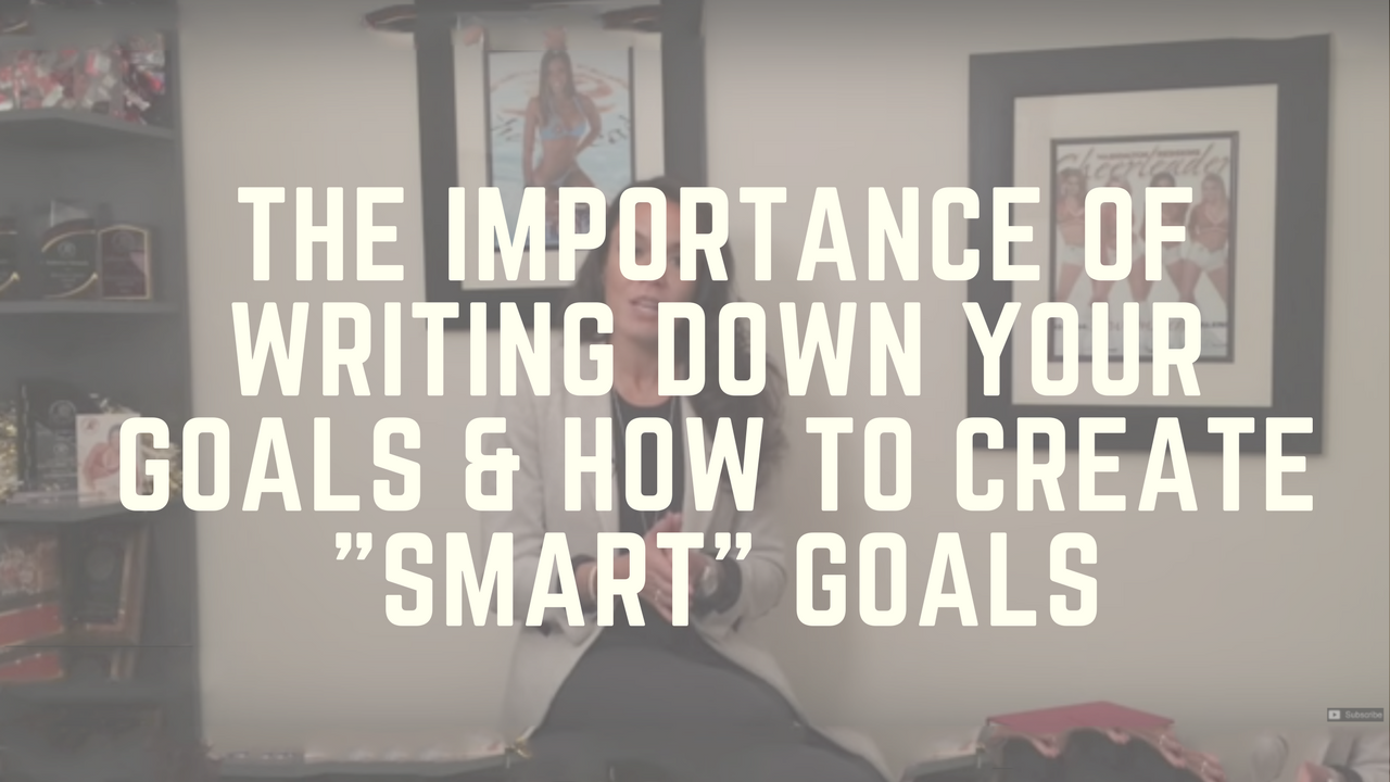 Part II The Importance of Writing Down Your Goals & How to Create SMART